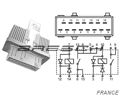 Relais Injection 454935 - Ref 73240112 Bresch SAS